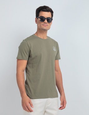 Playera Weekend cuello redondo para hombre