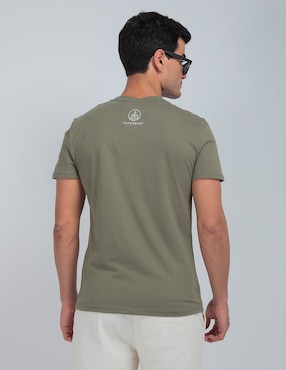 Playera Weekend cuello redondo para hombre