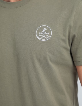 Playera Weekend cuello redondo para hombre