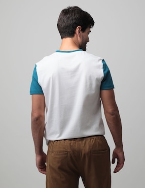 Playera Weekend cuello redondo para hombre
