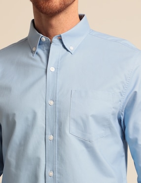 Camisa casual Weekend de algodón manga larga para hombre