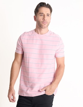 Playera Weekend Cuello Redondo Para Hombre