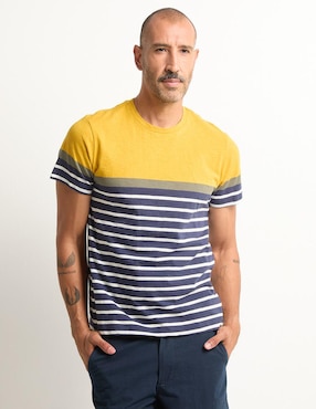 Playera Weekend cuello redondo para hombre