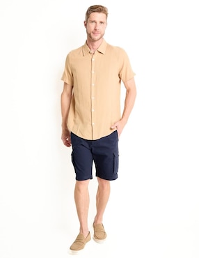 Camisa casual Weekend manga corta para hombre