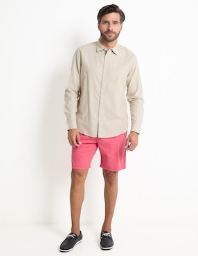 Camisa casual Weekend manga larga para hombre