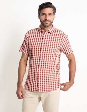 Camisa casual Weekend manga corta para hombre