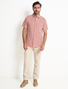 Camisa casual Weekend manga corta para hombre