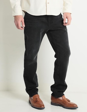 Jeans Straight Weekend Lavado Obscuro Para Hombre