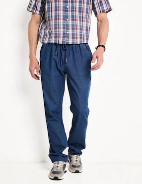 Pantalón slim Weekend de algodón para hombre