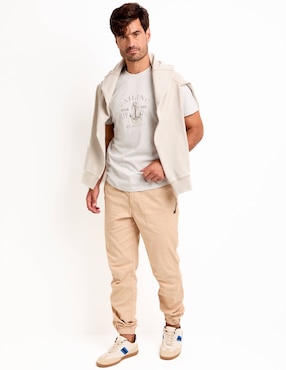 Playera Weekend cuello redondo para hombre