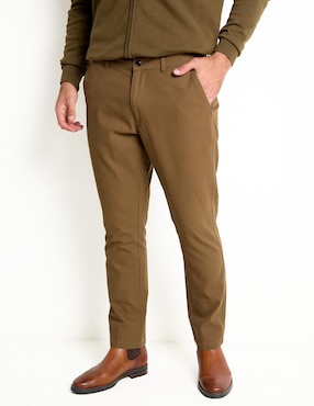 Pantalón slim Weekend de algodón para hombre