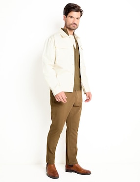 Pantalón slim Weekend de algodón para hombre