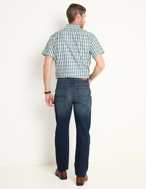 Jeans straight Weekend deslavado para hombre