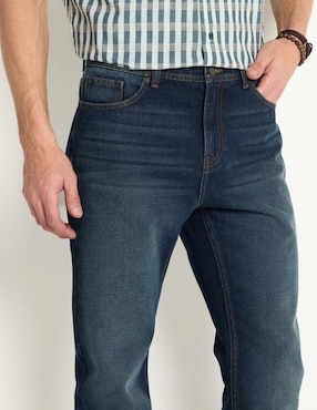Jeans straight Weekend deslavado para hombre
