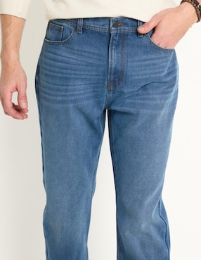Jeans straight Weekend lavado medio para hombre