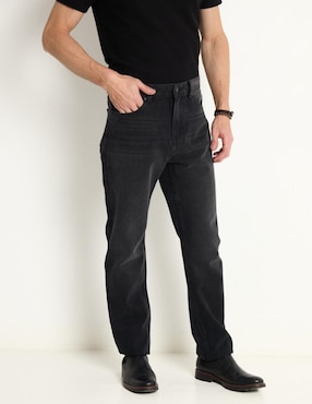 Jeans straight Weekend lavado obscuro para hombre