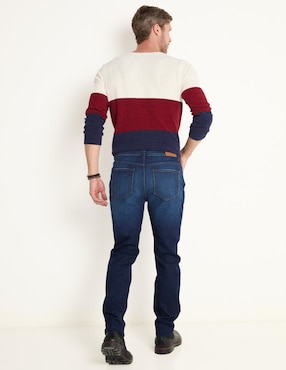 Jeans slim Weekend lavado obscuro para hombre