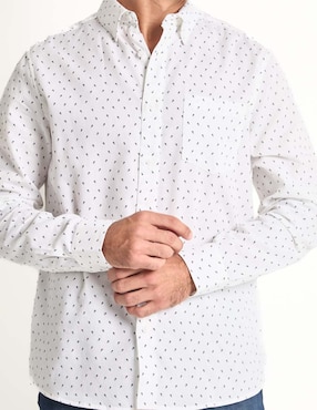 Camisa casual Weekend manga larga para hombre