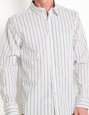 Camisa casual Weekend de algodón manga larga para hombre