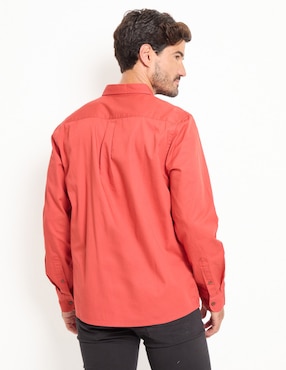 Camisa casual Weekend de algodón manga larga para hombre