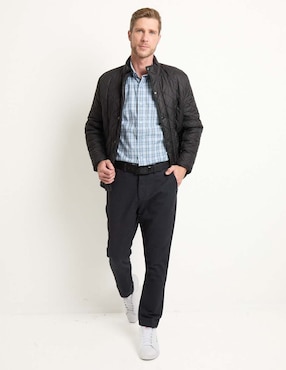 Pantalón recto Weekend de algodón para hombre