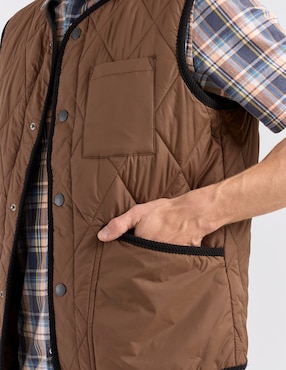 Chaleco Weekend capitonado para hombre