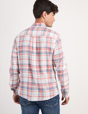 Camisa casual Weekend de algodón manga larga para hombre