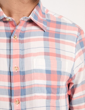 Camisa casual Weekend de algodón manga larga para hombre