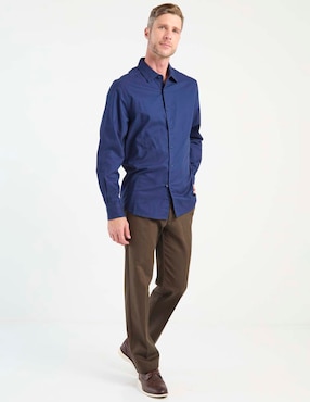 Camisa Weekend manga larga para hombre