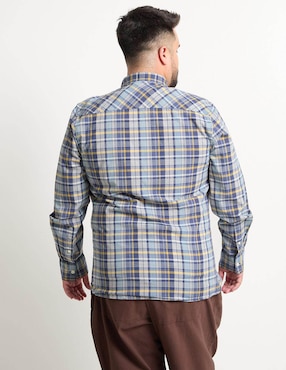 Camisa casual Weekend de algodón manga larga para hombre
