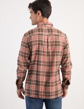 Camisa casual Weekend de algodón manga larga para hombre