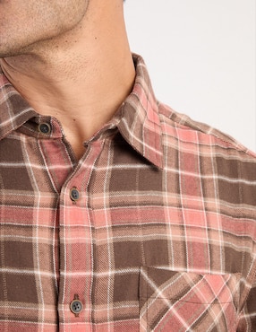 Camisa casual Weekend de algodón manga larga para hombre