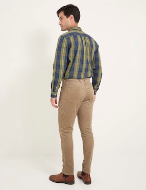 Pantalón slim Weekend Premium de algodón para hombre