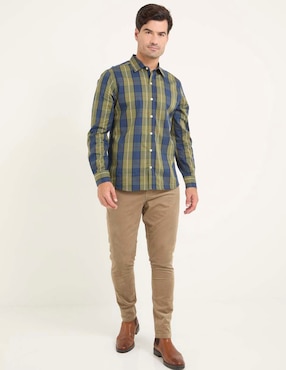 Pantalón slim Weekend Premium de algodón para hombre
