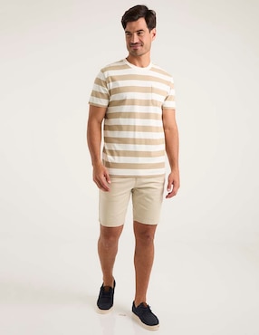 Playera Weekend cuello redondo para hombre