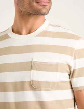 Playera Weekend cuello redondo para hombre