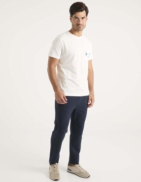 Playera Weekend cuello redondo para hombre