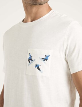 Playera Weekend cuello redondo para hombre