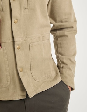 Chamarra casual Weekend de mezclilla con bolsillos para hombre