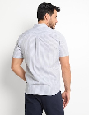 Camisa casual Weekend de algodón manga corta para hombre