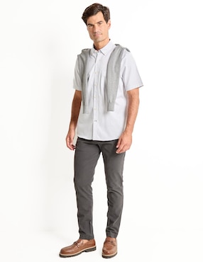 Camisa casual Weekend de algodón manga corta para hombre