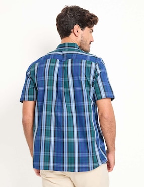 Camisa casual Weekend de algodón manga corta para hombre