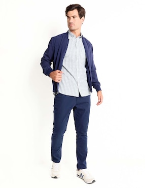Camisa casual Weekend de algodón manga corta para hombre