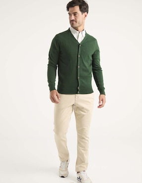 Camisa casual Weekend de algodón manga corta para hombre