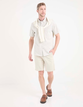 Camisa casual Weekend manga corta para hombre