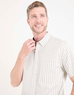 Camisa casual Weekend manga corta para hombre