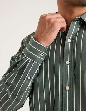 Camisa casual Weekend manga larga para hombre