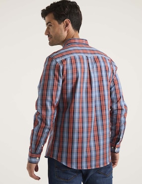 Camisa casual Weekend de algodón manga larga para hombre