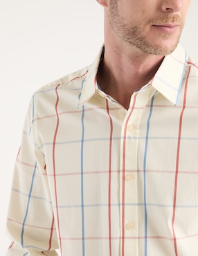 Camisa casual Weekend manga larga para hombre