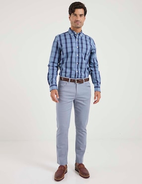Camisa casual Weekend de algodón manga larga para hombre